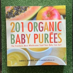 201 organic baby purées recipe book